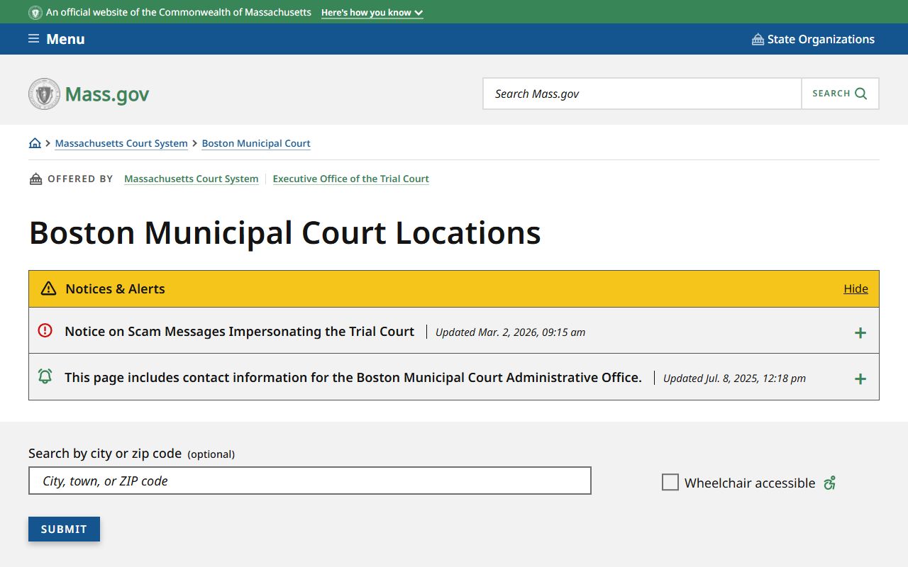 suffolk county traffic ticket records - boston municipal court locations overview
